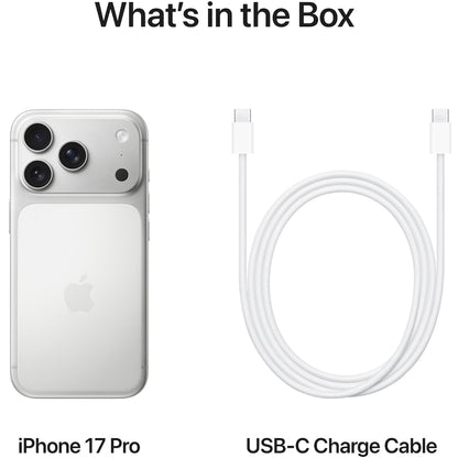 Telefon mobil Apple iPhone 17 Pro Max, 256GB, 5G, Silver