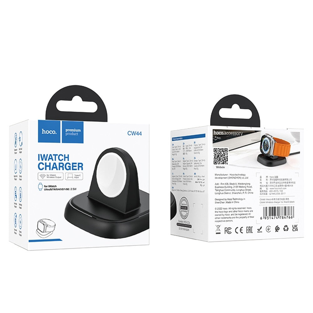 Incarcator Wireless pentru Apple Watch, 2.5W - Hoco (CW44)