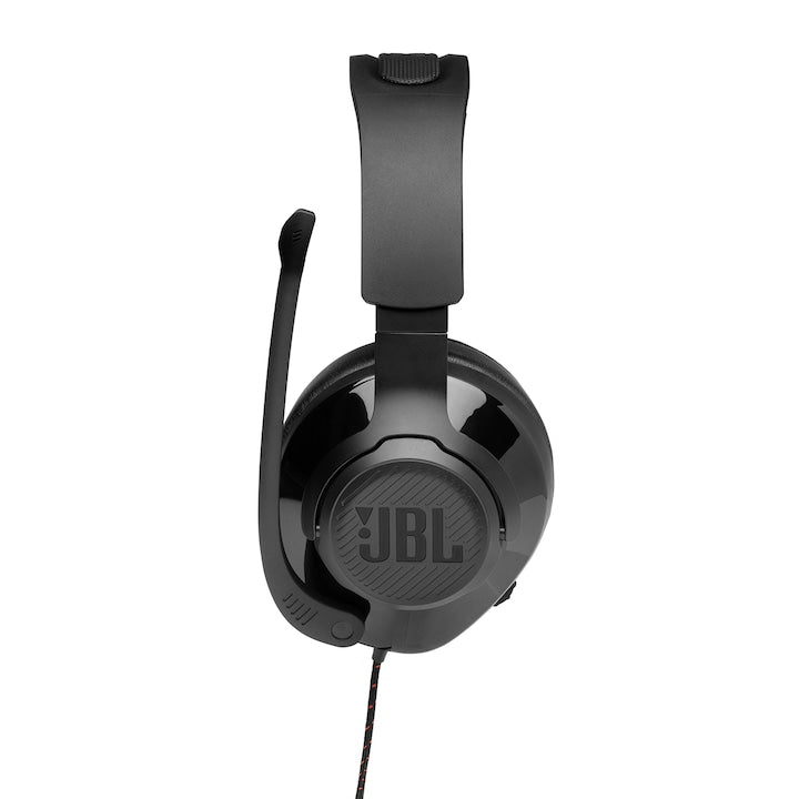 Casti Gaming JBL Quantum 200, Multiplatforma, 3.5mm, PC Splitter, Microfon, Negru