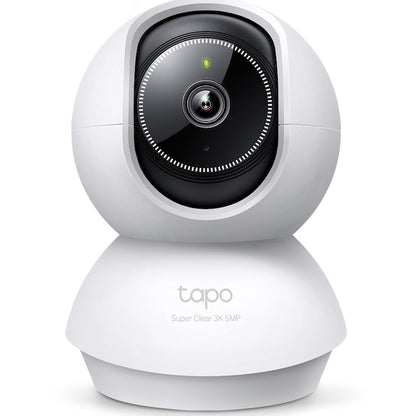 Camera de supraveghere Smart TP-Link Tapo C230 cu Pan/Tilt 360 grade, 5MP, 3K, 2880x1620, Utilizare Baby Monitor, Wireless, Night Vision, Detectare Smart AI, Two-Way Audio, Alarma sonora si luminoasa, Control Vocal, ONVIF