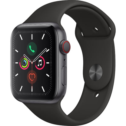 Apple Watch 4, GPS, Cellular, 44 MM, Baterie 65%, Negru
