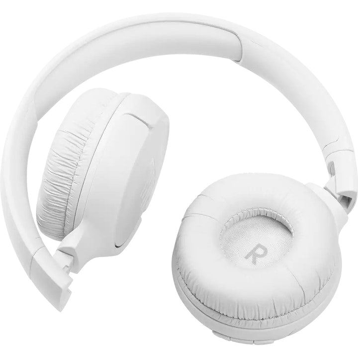 Casti On Ear JBL Tune 510, Wireless, Bluetooth, Autonomie 40 ore, Alb