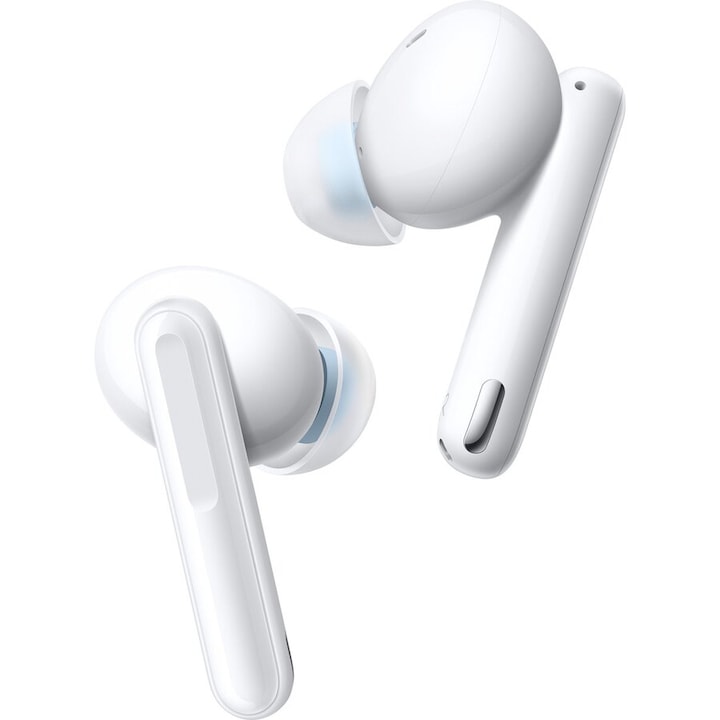 Casti Oppo Enco Free 2i, True Wireless, Bluetooth, In-Ear, Microfon, Noise Cancelling, Alb
