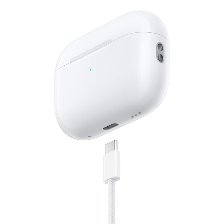 Casti Apple Airpods Pro (2nd Generation) Carcasa MagSafe (USB-C) - 2023