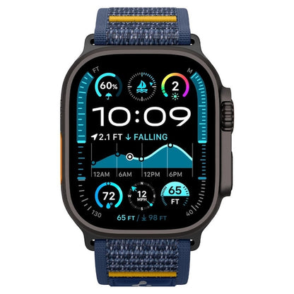 Curea ceas sportiv Spigen Athlex Air pentru Apple Watch, Active Navy, 44x45x46x49 mm