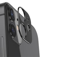 Folie pentru camere iPhone 12, Lito S+ Camera Glass Protector, Black