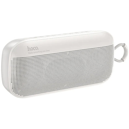 Boxa Wireless BT 5.3, FM, TF Card, USB, AUX - Hoco Shadow Sports (HC21) - White Fog