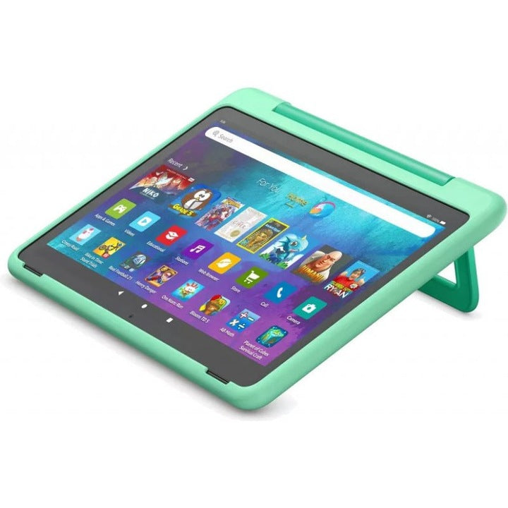 Tableta Amazon Fire HD 10 Kids Pro Happy-Day, Ecran IPS 10.1", 3GB RAM, 32GB Flash, 5MP, Verde