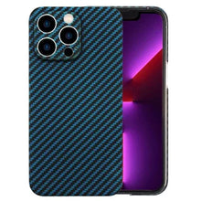 Husa Kevlar pentru iPhone 14 Pro Max, MagSafe Integrat, Protectie Antisoc, Camera Ultra Safe, Albastru