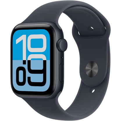 Apple Watch SE 3 (2025), GPS, Carcasa Midnight Aluminium 40mm, Midnight Sport Band - S/M