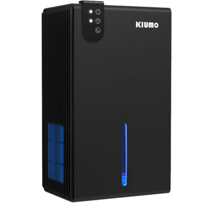 Dezumidificator Kiumo CT9, (30 m²) 2,5 l, Cu oprire automata, 7 culori, negru