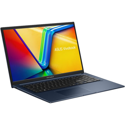 Laptop ASUS VivoBook 17 X1704VA cu procesor Intel Core i5-1334U (Generația a 13-a), 16GB RAM, 512GB SSD, ecran 17.3" Full HD, Windows 11 Home