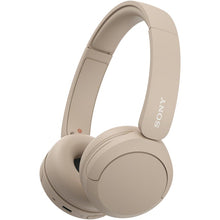 RESIGILAT: Casti On Ear Sony WH-CH520C, Wireless, Bluetooth, Microfon, Multipoint connection, Quick Charge, Autonomie 50 ore, Bej