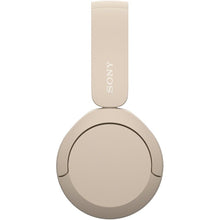 RESIGILAT: Casti On Ear Sony WH-CH520C, Wireless, Bluetooth, Microfon, Multipoint connection, Quick Charge, Autonomie 50 ore, Bej