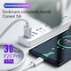 Incarcator Huawei Super Charge 40W HW-050450E00 5A cu cablu HL-1121 Type-C, Alb