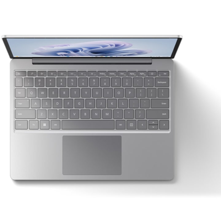 Laptop Microsoft Surface Go 3 12.4" Touch Screen | Intel® Core™ i5-1235U | 8 GBM RAM | 256GB SSD | Intel® Iris® Xe Graphics, Windows 11 INCLUS, Silver