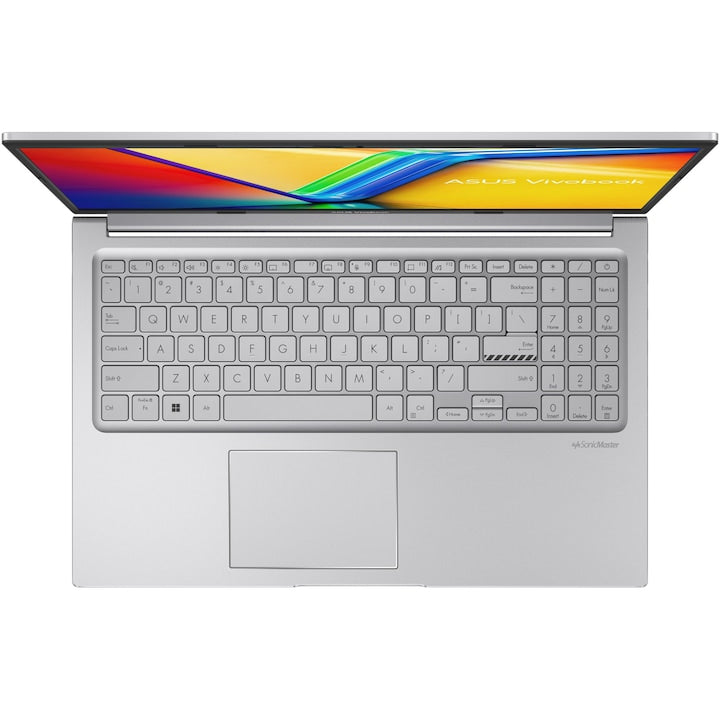 Laptop ASUS Vivobook 15" | F1504ZA | Intel Core i5-1235U, 16 GB RAM, SSD 512 GB, Windows 11 INCLUS, Silver
