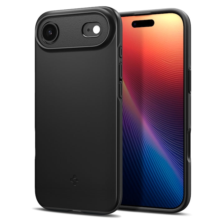 Husa Spigen pentru iPhone Air, Thin Fit, Negru