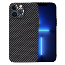 Husa protectie pentru iPhone 13 Pro Max, Accesorio Carbonite Fiber Shell, Black