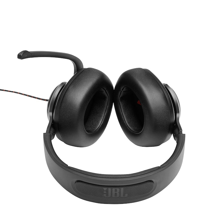 Casti Gaming JBL Quantum 200, Multiplatforma, 3.5mm, PC Splitter, Microfon, Negru