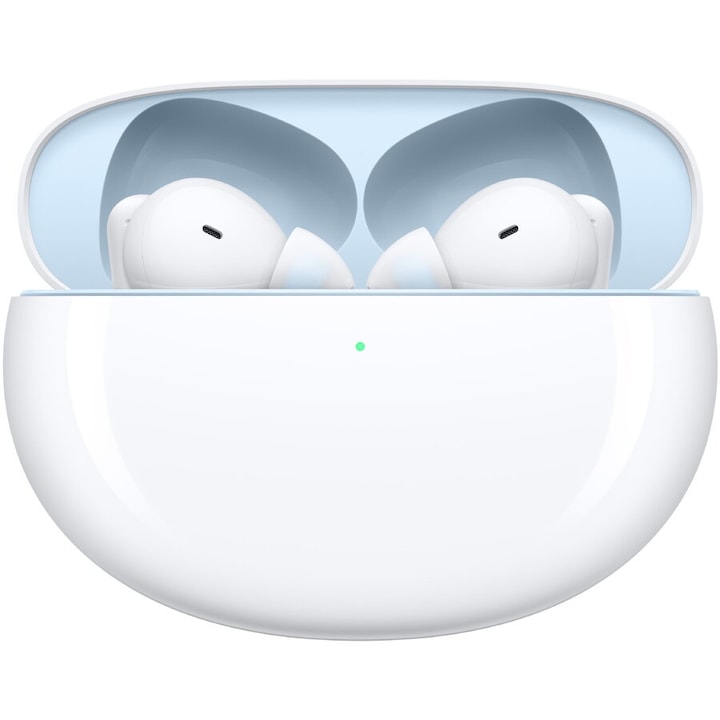 Casti Oppo Enco Free 2i, True Wireless, Bluetooth, In-Ear, Microfon, Noise Cancelling, Alb