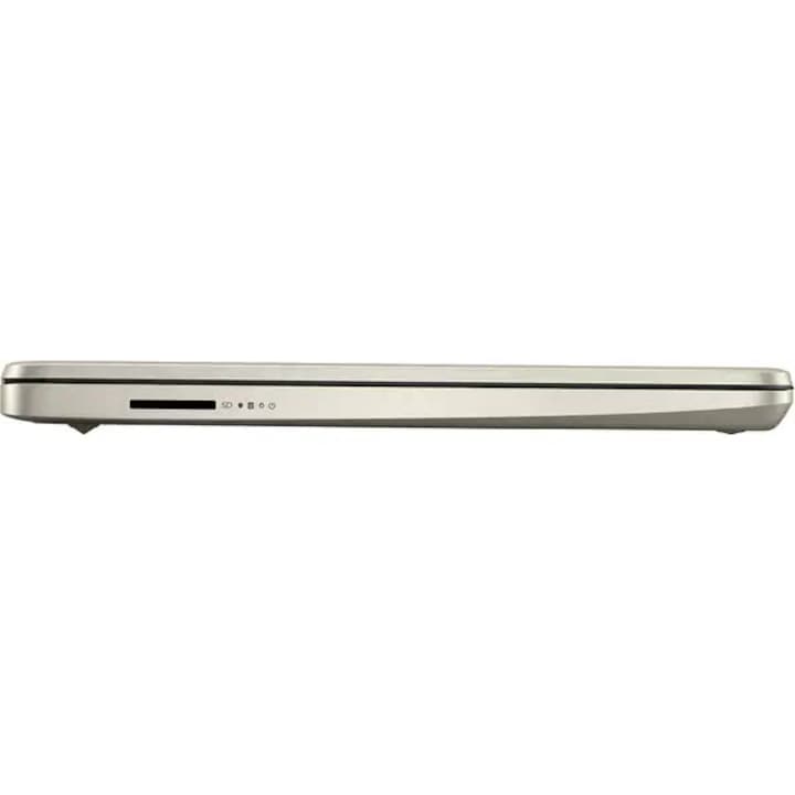 Laptop HP 14s-dq5005nq 14" | Intel Core i5-1235U| 16GB DDR5 | SSD 512GB | Windows 11 INCLUS, Gold