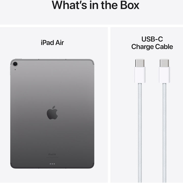 Tableta Apple iPad Air 11" (2024),Procesor M2, 128 GB, Cellular, Space Grey