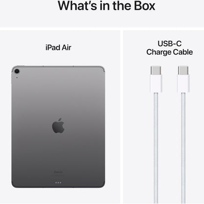 Tableta Apple iPad Air 11" (2024),Procesor M2, 128 GB, Cellular, Space Grey