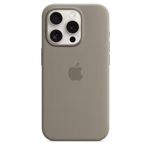 Husa de protectie Apple Silicone Case with MagSafe pentru iPhone 15 Pro, Clay