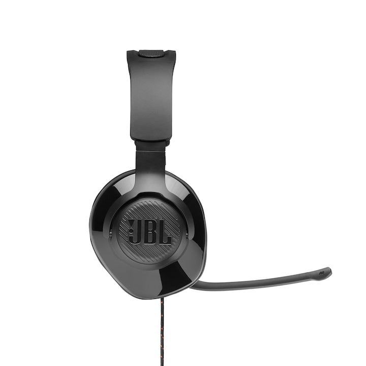 Casti Gaming JBL Quantum 200, Multiplatforma, 3.5mm, PC Splitter, Microfon, Negru