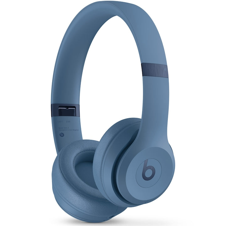 Casti On-Ear Beats Solo 4, Wireless, Bluetooth, Autonomie 50 ore, Slate Blue