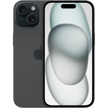 iPhone 15 | 128 GB | E-SIM | Baterie 91% | 380 Cicluri | Negru