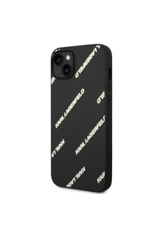 Husa Karl Lagerfeld pentru iPhone 14, Negru