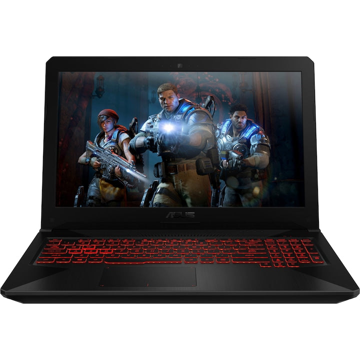 Laptop Gaming Asus TUF FX504G, i5-8300H, 16 GB RAM, 256 GB SSD, 15.6", Windows 10, Incarcator