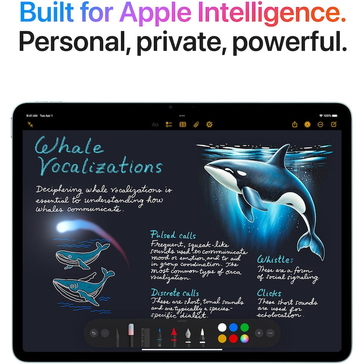 Tableta Apple iPad Air 11" (2025),Procesor M3, 128GB, Wi-Fi + Cellular, Space Grey