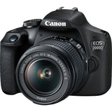 Camera Foto Canon EOS 2000D, 24.1 Mega Pixels, EOS Movie FULL HD, 3.0 Frames Per Sec, WI-FI / NFC