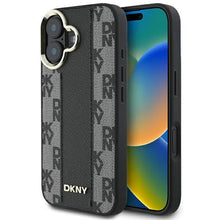 Husa telefon pentru iPhone 16 Plus, DKNY Magsafe, neagra, TPU, 6.7"