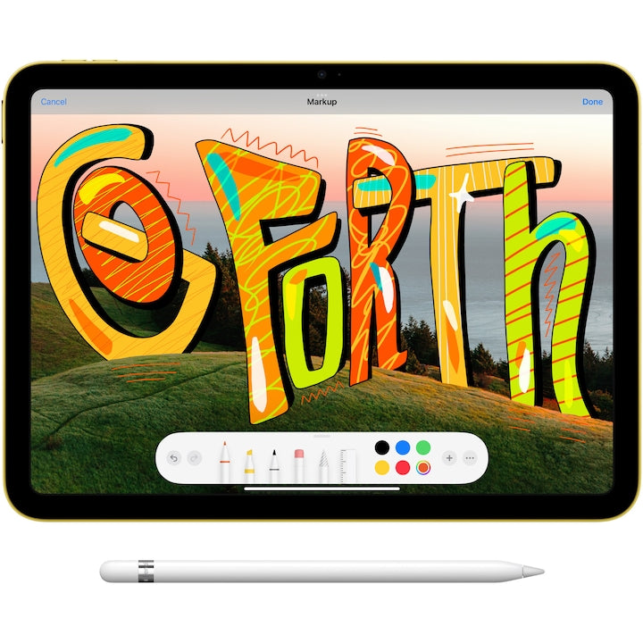 Tableta Apple iPad 10 (2022) v2, 10.9 ", 64GB, Wifi, Yellow