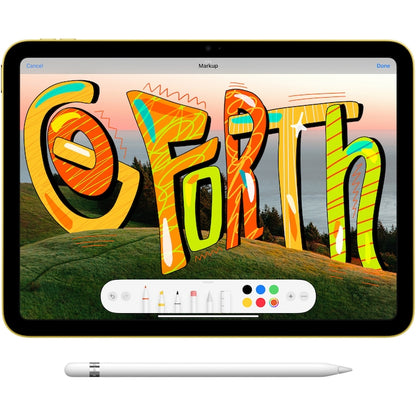 Tableta Apple iPad 10 (2022) v2, 10.9 ", 64GB, Wifi, Yellow