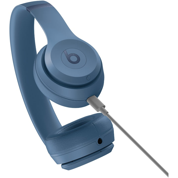 Casti On-Ear Beats Solo 4, Wireless, Bluetooth, Autonomie 50 ore, Slate Blue