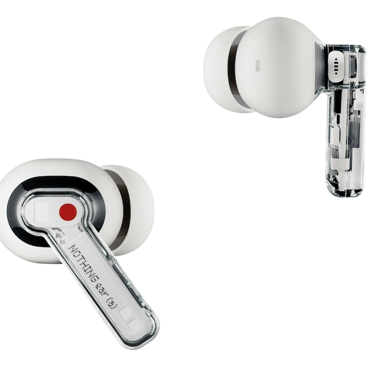 Casti Audio In-Ear Nothing Ear (a), True wireless, Noise cancelling, Bluetooth, Alb
