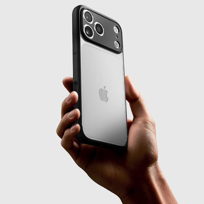 Husa, Spigen Ultra Hybrid pentru iPhone 17 Pro, Negru-Transparent