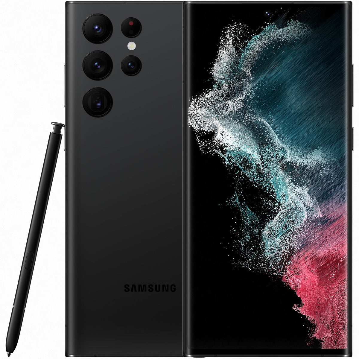 Samsung S22 Ultra, 128 GB, 8 GB RAM, Negru, Zgariat spate