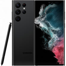 Samsung S22 Ultra, 128 GB, 8 GB RAM, Negru, Zgariat spate