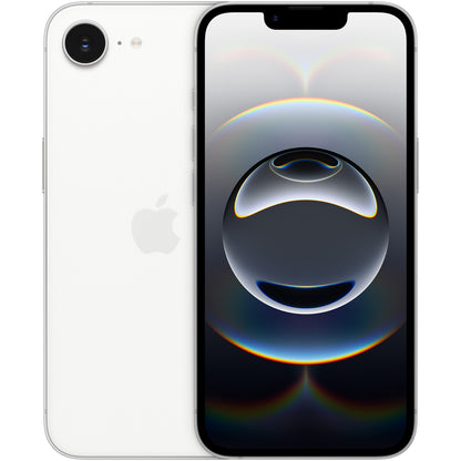 iPhone 16e, 128 GB, Baterie 90%,628 Cicluri,  Alb