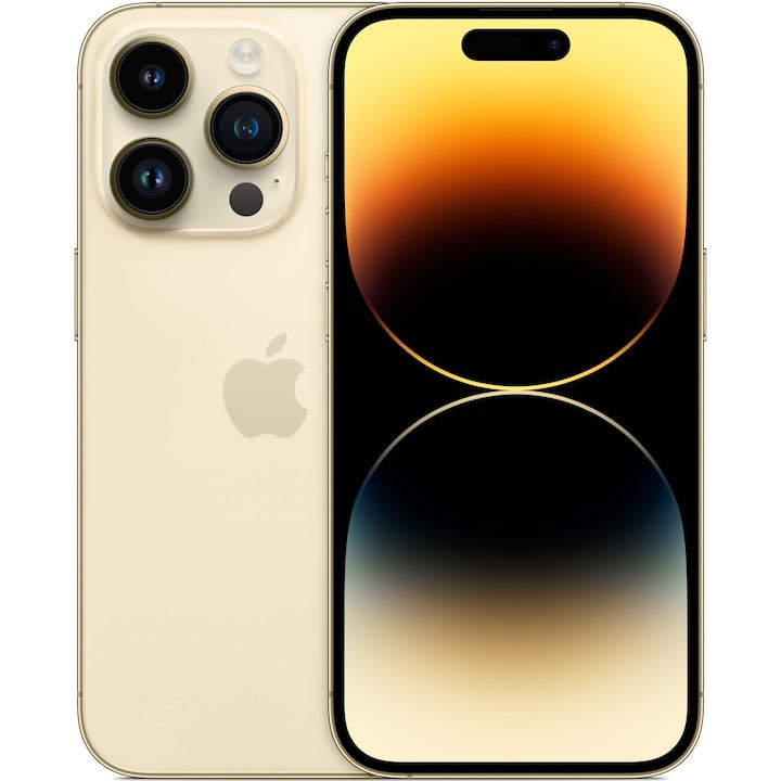 iPhone 14 Pro, 128 GB, Baterie 100%, Gold