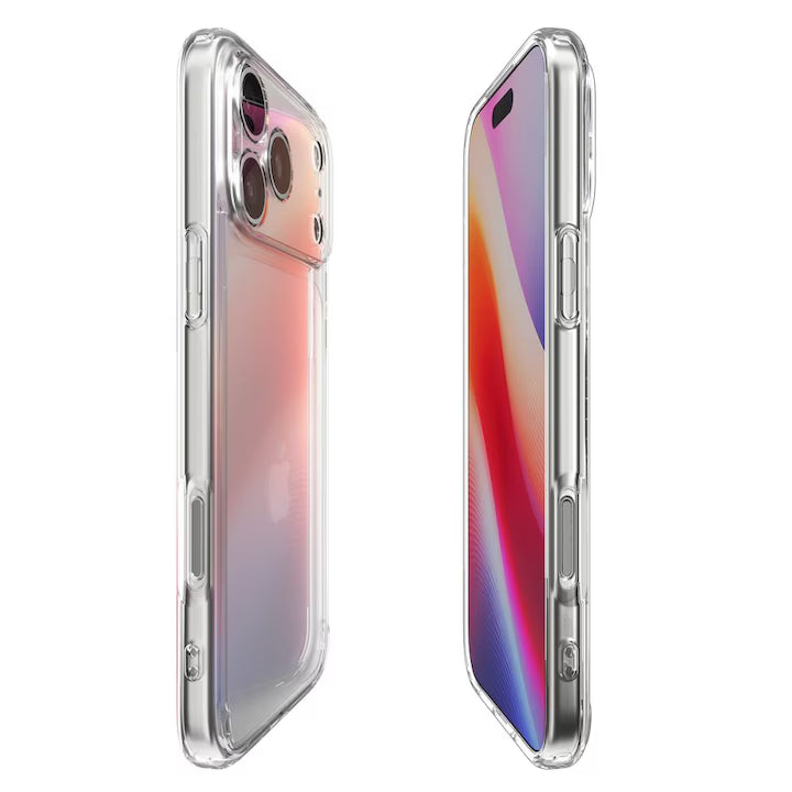 Husa Spigen Ultra Hybrid compatibila cu iPhone 17 Pro Max, Transparent
