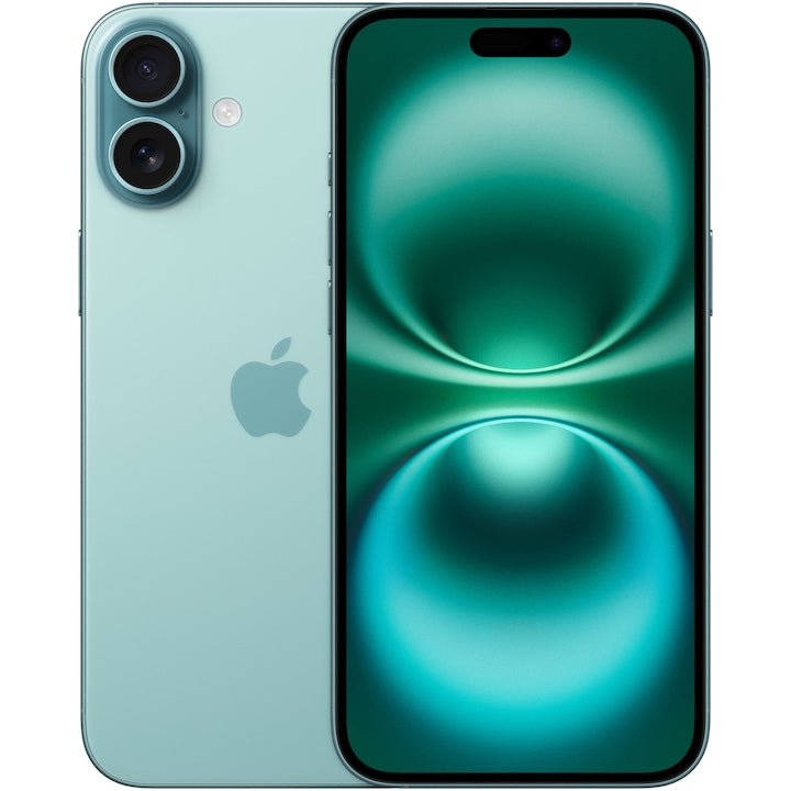 iPhone 16 , 128 GB , Baterie 100% , 0 Cicluri, Teal