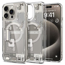Husa Spigen Ultra Hybrid Mag MagSafe pentru Apple iPhone 15 Pro Max Negru Bej