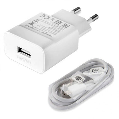 Incarcator Huawei Super Charge HW-050450E00 5A cu cablu HL-1121 Type-C, Alb